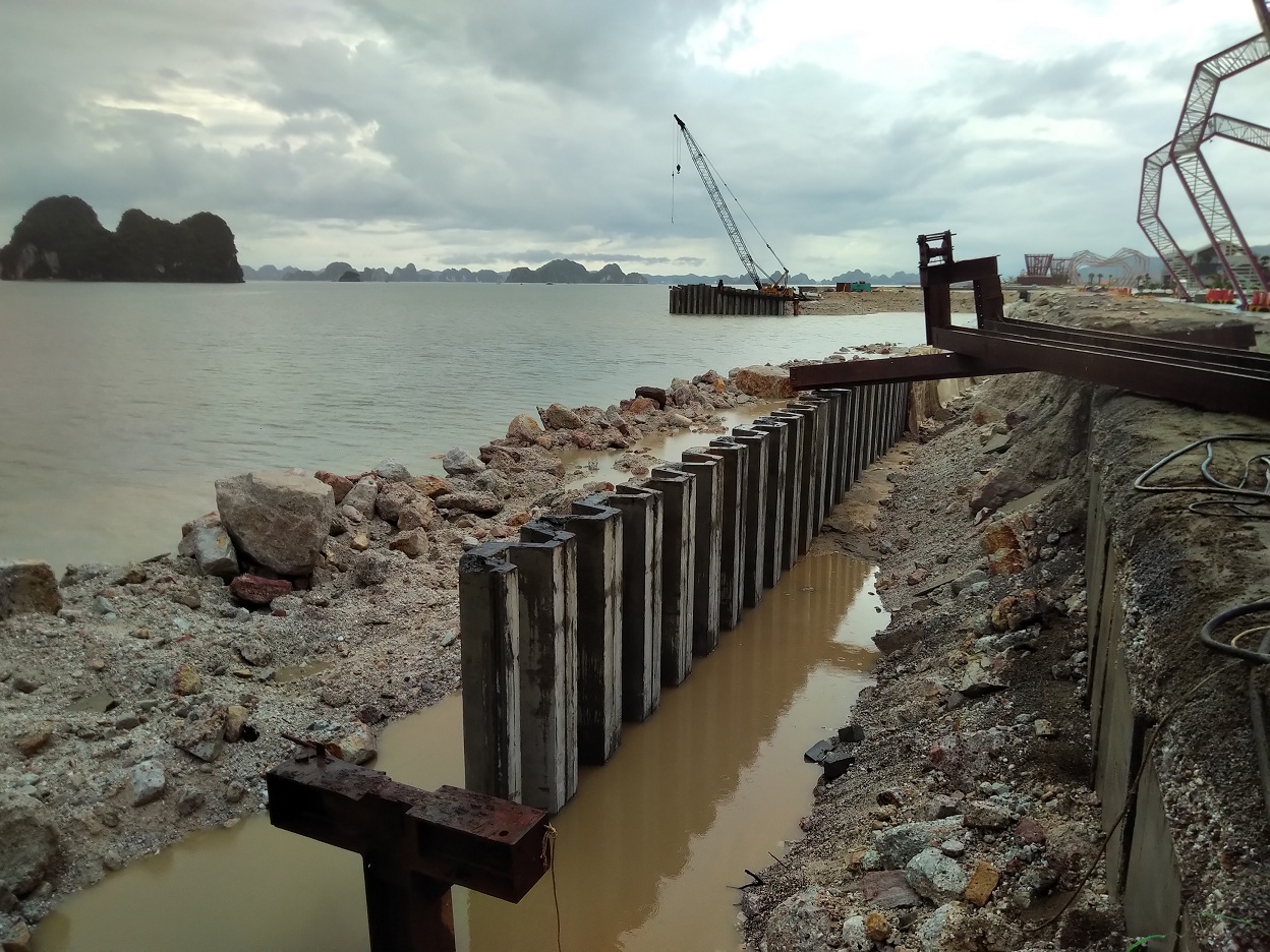 Cọc Ván Cừ Bê Tông Dự ứng lực