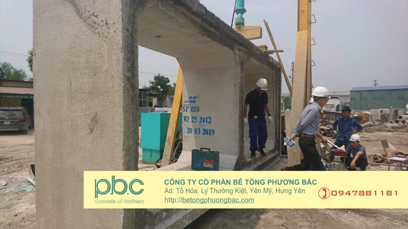 Thử nghiệm độ chịu tải cống hộp đôi