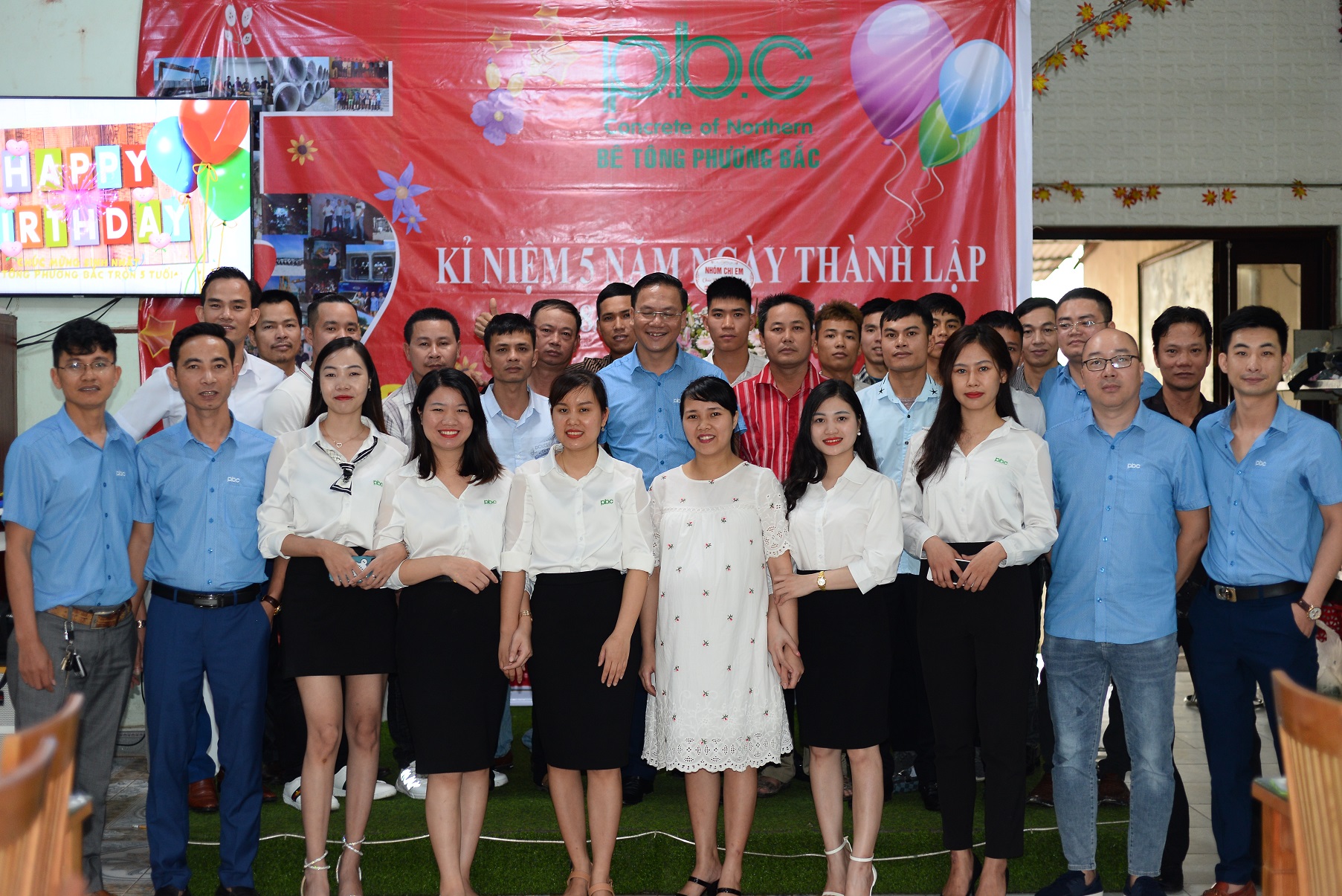 Lễ kỷ niệm 5 năm ngày thành lập Công Ty Cổ Phần Thương Mại Cửa Âu