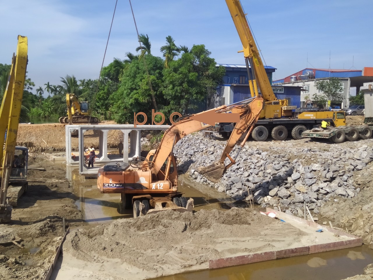 Dự án đường vào bãi cọc Cao Qùy - Thủy Nguyên - Hải Phòng